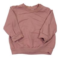 Starorůžová oversize mikina H&M