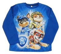 Modro-cobaltově modrá fleecová mikina s PAW PATROL C&A