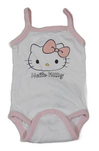 Bílé body s Hello Kitty Sanrio
