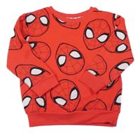 Červená mikina se Spider-manem Marvel