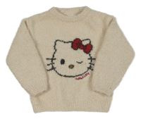 Smetanový svetr s Kitty PRIMARK