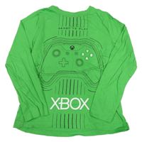 Zelené triko s ovladačem X-box