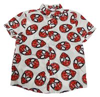 Bílá košile se Spidermanem Marvel