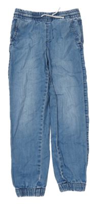 Modré jogger cuff rifle H&M