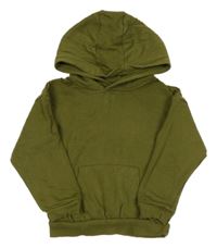 Khaki mikina s kapucí Primark