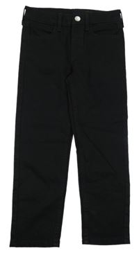 Černé slim fit rifle H&M