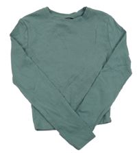 Zelené crop triko New Look