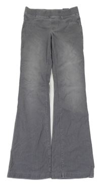 Šedé flare tregíny H&M