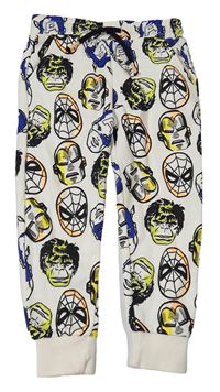 Smetanové tepláky s Avengers Marvel