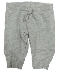 Šedé melírované tepláky H&M
