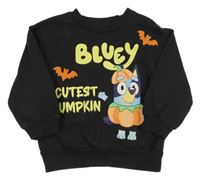 Černá oversize mikina Bluey Matalan