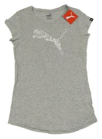 Nové - Šedé tričko Puma