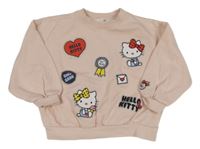 Světlerůžová mikina s Hello Kitty H&M
