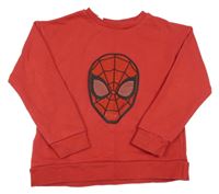 Červená mikina s 3D Spidermanem Mango