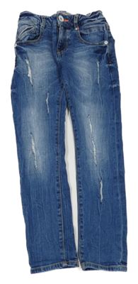 Modré skinny rifle s prošoupáním Vingino