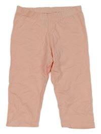 Světlerůžové elastické capri legíny Lily & Dan