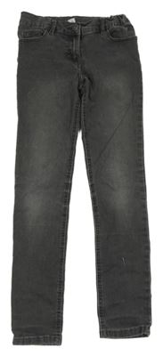 Šedé skinny rifle Yigga