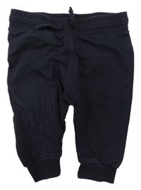 Tmavomodré tepláky H&M
