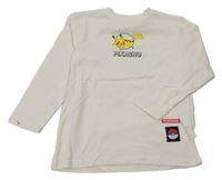 Smetanové triko s Pokémony Zara
