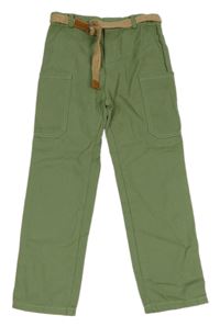 Khaki cargo kalhoty s páskem KOTON KIDS