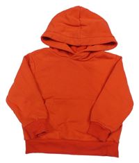 Červená mikina s kapucí H&M