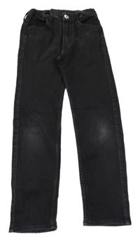 Tmavošedé slim fit rifle H&M