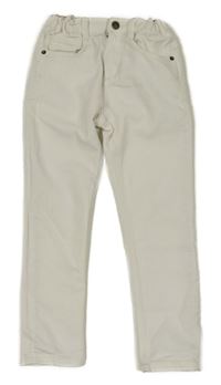 Bílé skinny rifle Zara