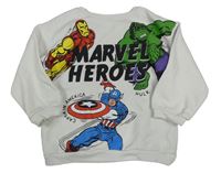 Světlešedá mikina s Avengers Matalan