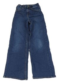 Modré wide leg rifle H&M