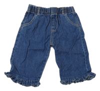 Modré culottes jogger rifle F&F
