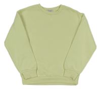 Světlezelená oversize mikina Primark