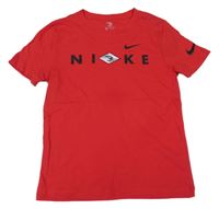 Nové - Červené tričko s logem Nike