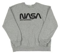 Šedá mikina - NASA H&M