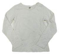 Bílé triko H&M
