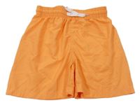 Oranžové plážové kraťasy