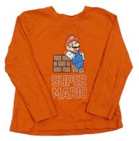 Červené triko s Mariem Primark