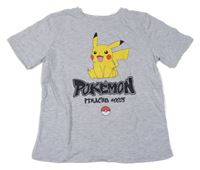 Šedé tričko s Pikachu H&M