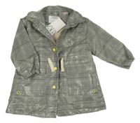 Nové -  Khaki-šedá nepromokavá podšitá bunda Zara