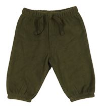 Khaki fleecové tepláky George
