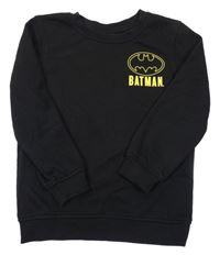 Černá mikina s nápisem - Batman George