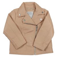 Růžový koženkový podšitý křivák Primark