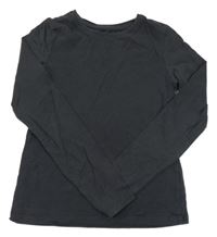 Antracitové triko H&M