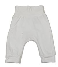 Bílé lehké tepláky H&M