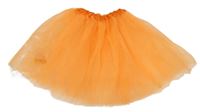 Kostým - Oranžová tylová tutu sukně