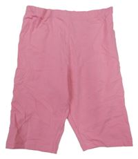 Světlerůžové elastické kraťasy H&M
