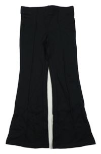 Černé flare tregíny H&M