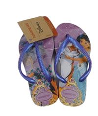 Nové - Fialové žabky s Jasmínou Disney vel. 25/26