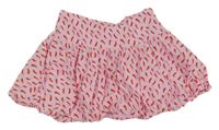 Světlerůžová sukně s papričkami M&S