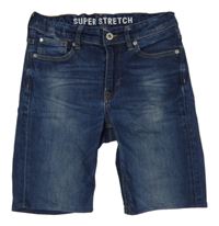 Tmavomodré riflové kraťasy Denim Co.