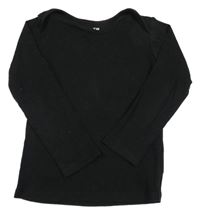 Černé triko H&M